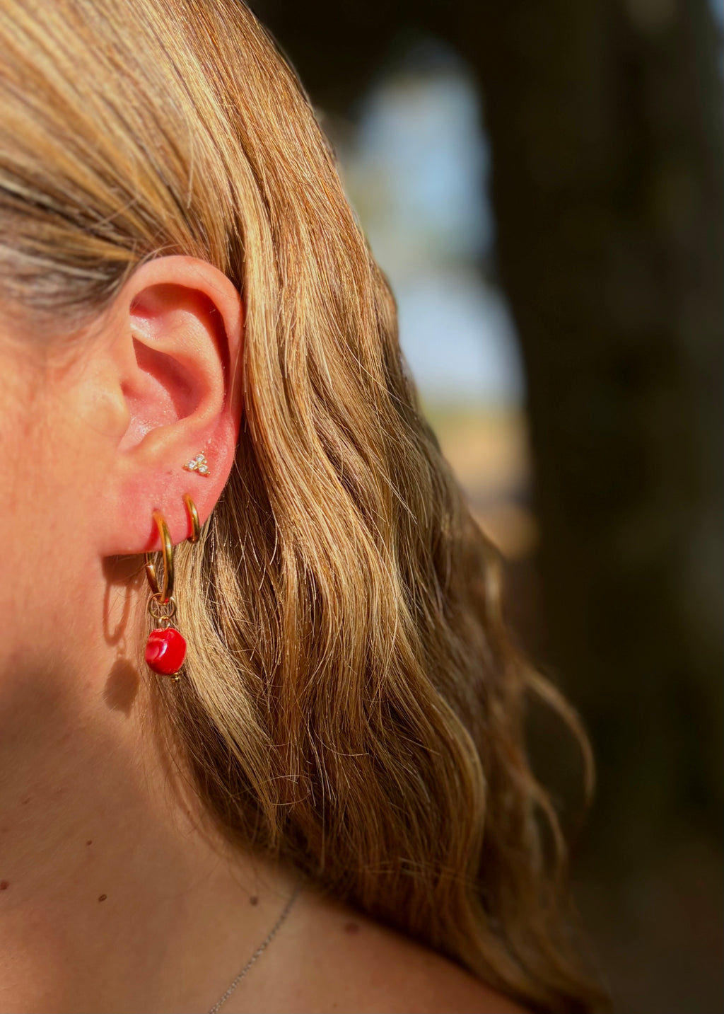 Boucle d'oreille Léonie