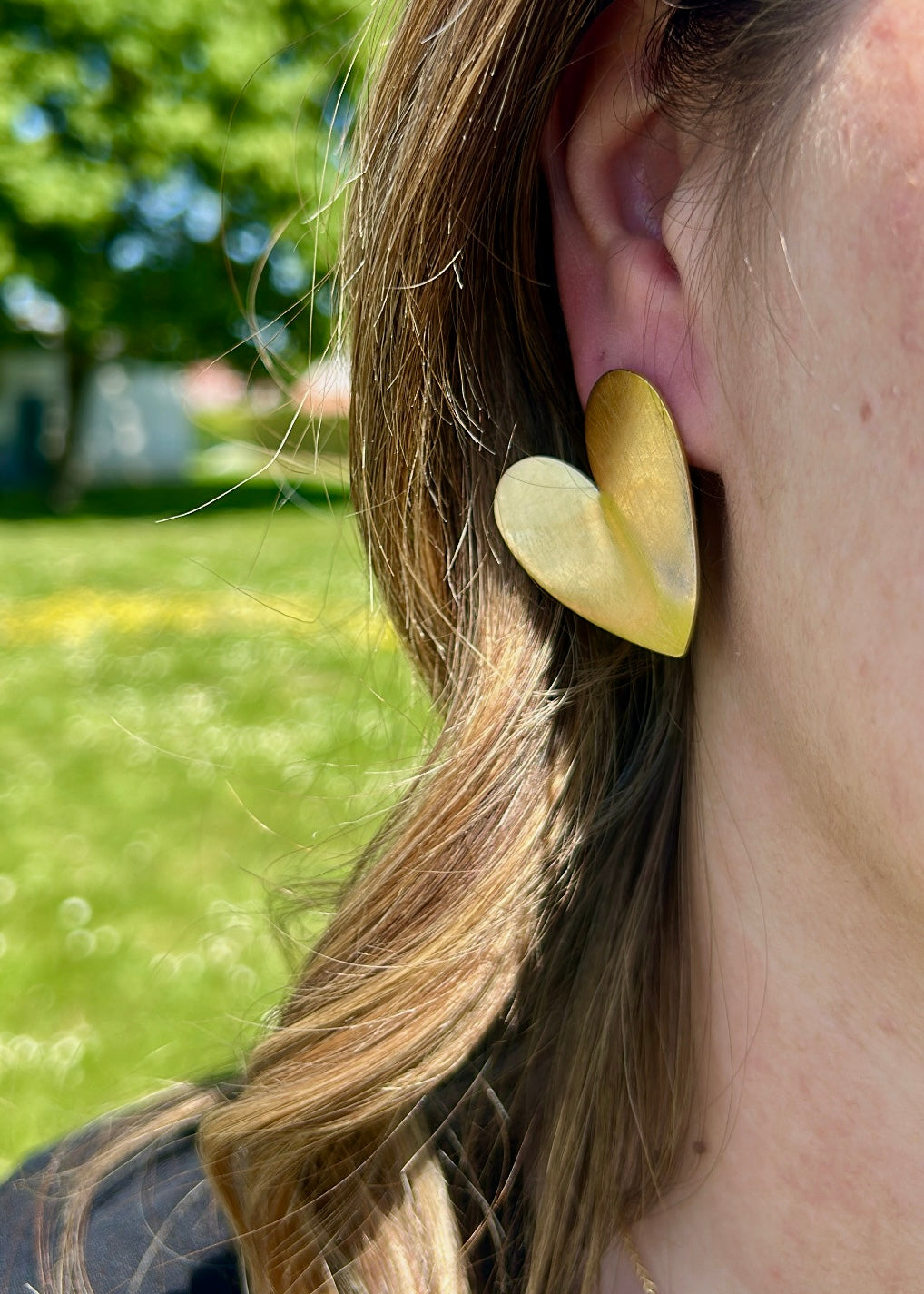 Boucle d'oreille Cœur