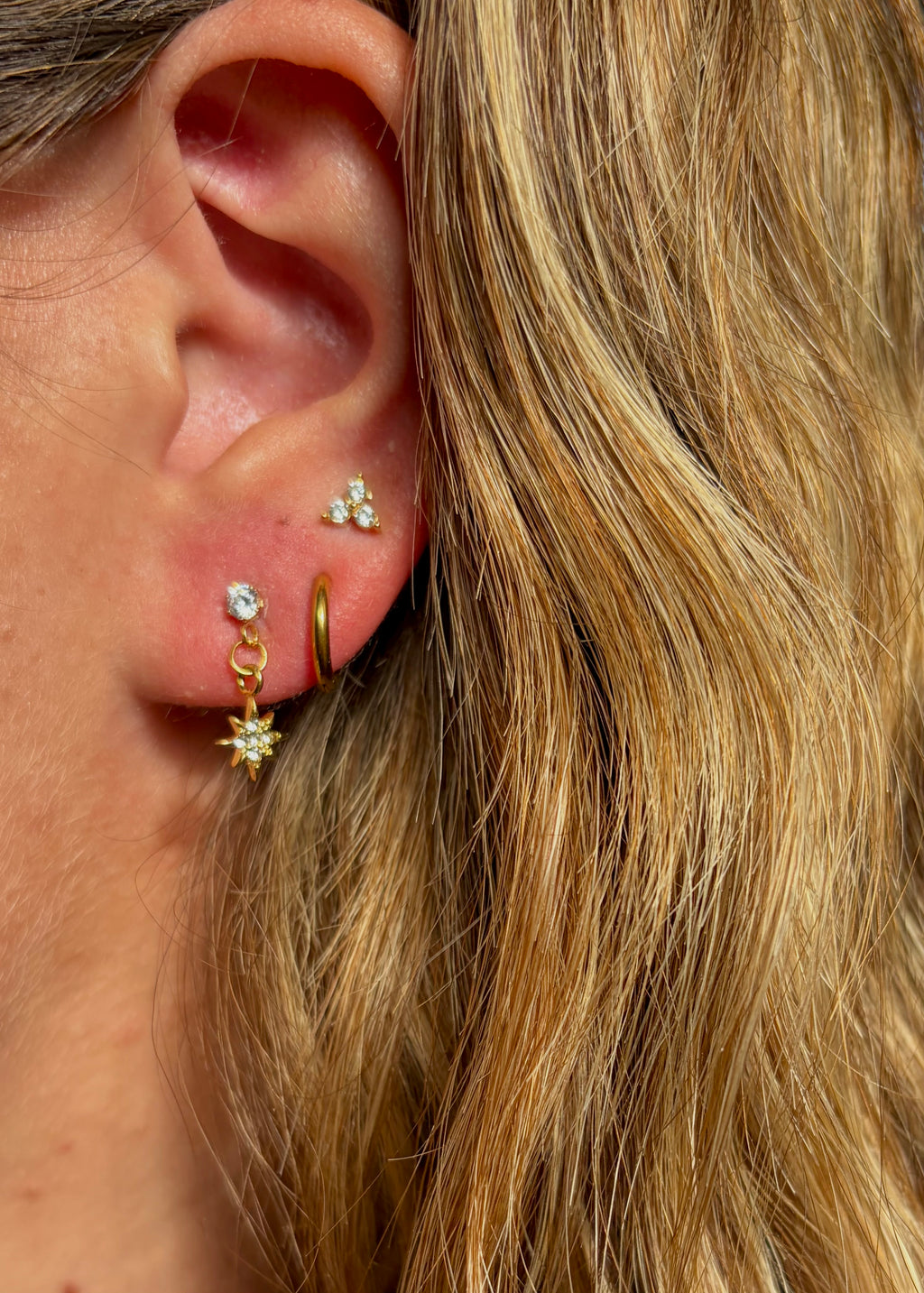 Boucle d'oreille Stella