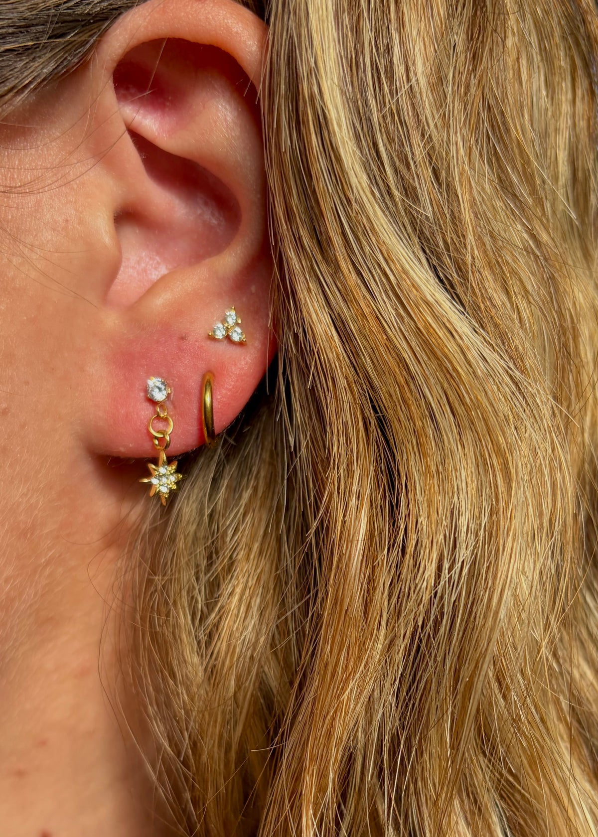 Boucle d'oreille Stella