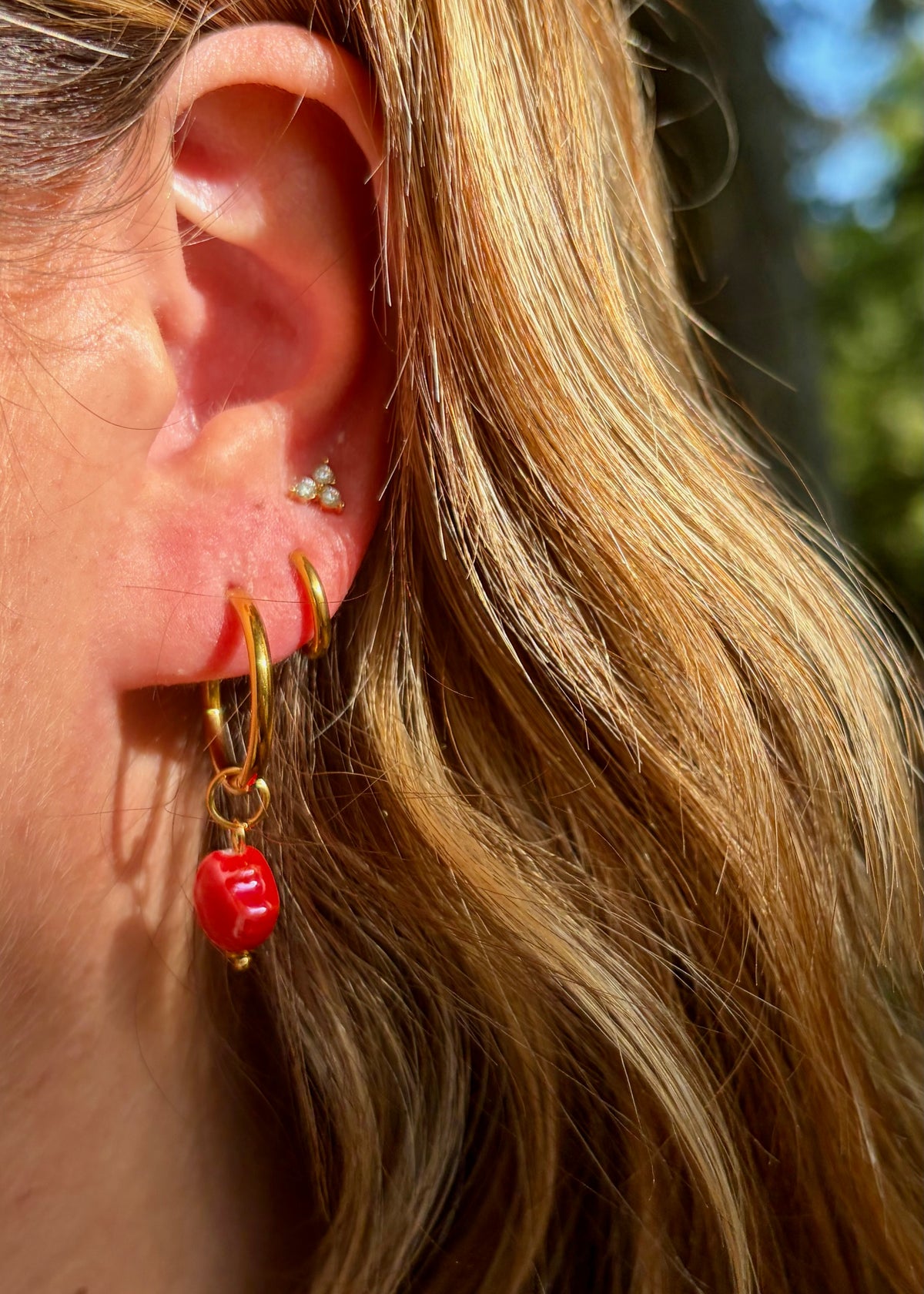 Boucle d'oreille Léonie