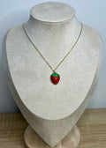 Collier Demi fraise