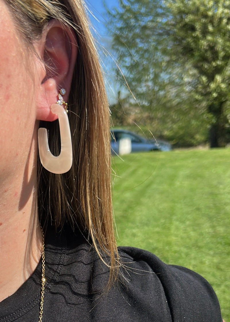 Boucle d'oreille Bianca