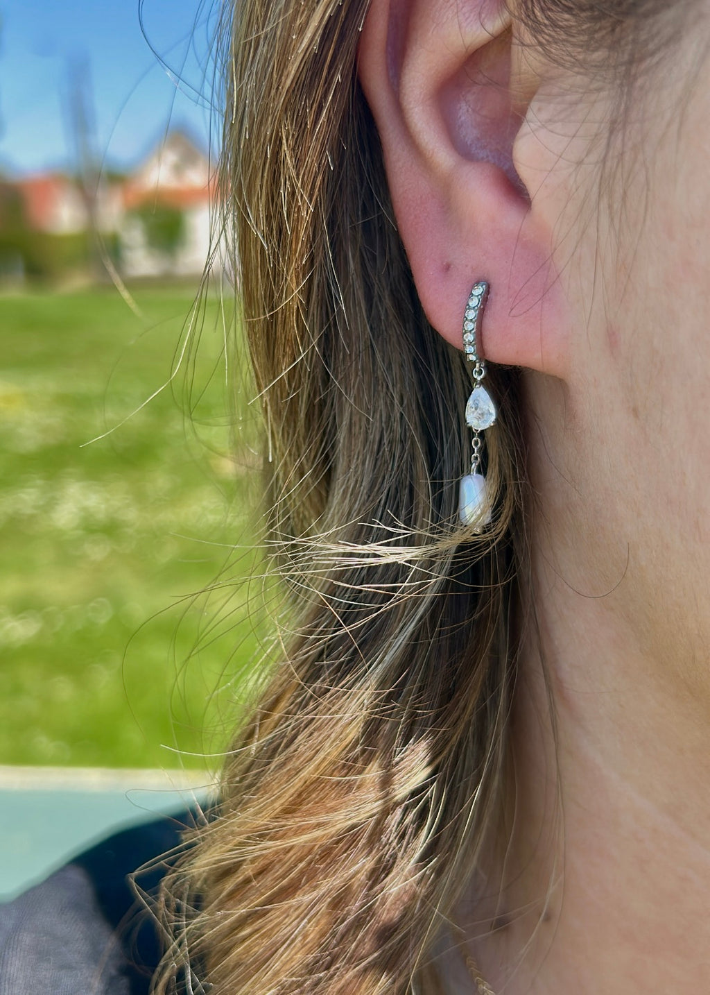 Boucle d'oreille Nandina