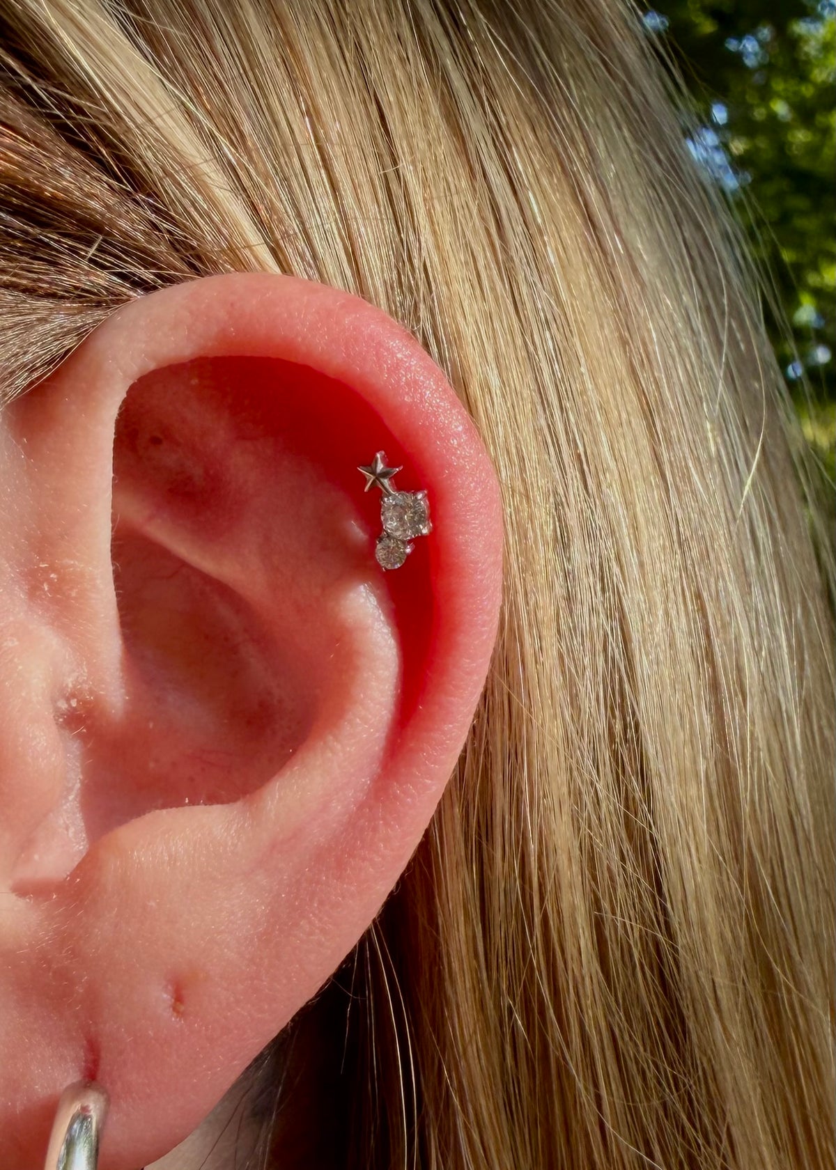 Piercing Olympe