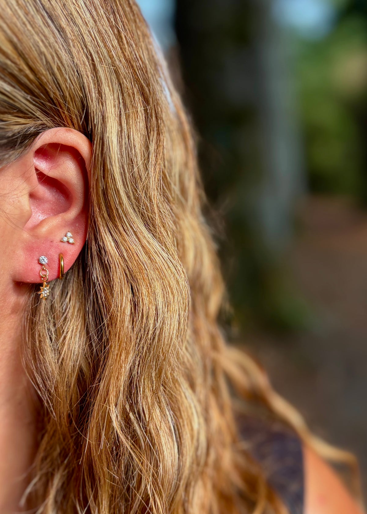Boucle d'oreille Stella
